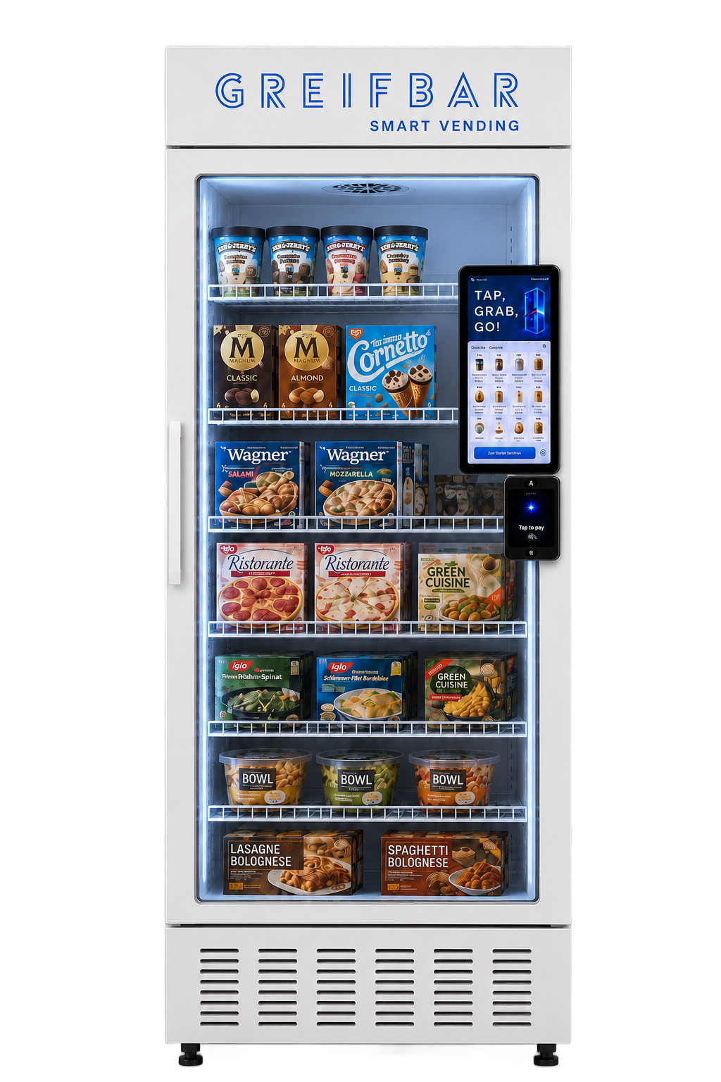 CS500 Blaueis – Smart Vending Automat
