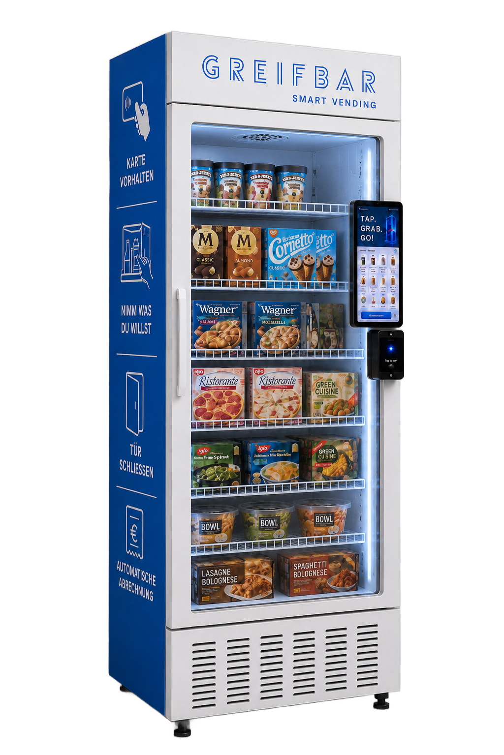 CS500 Blaueis – Smart Vending Automat