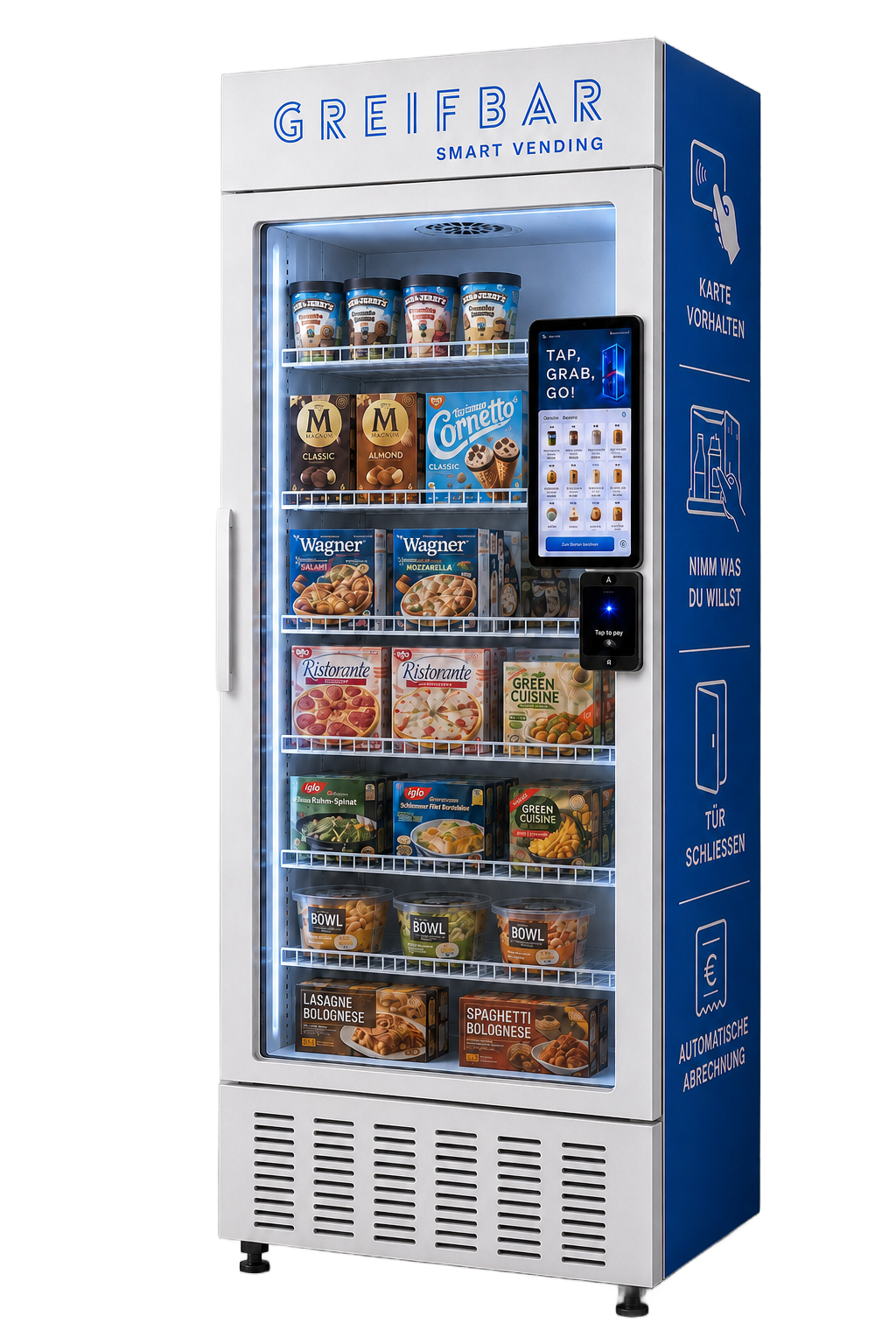CS500 Blaueis – Smart Vending Automat
