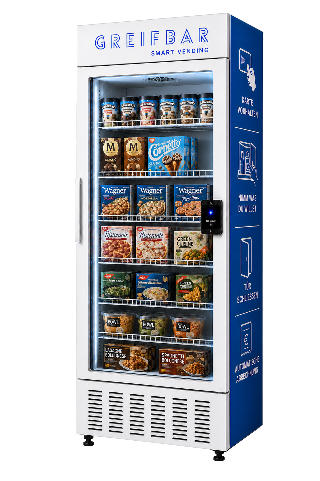 CS500 Blaueis – Smart Vending Automat
